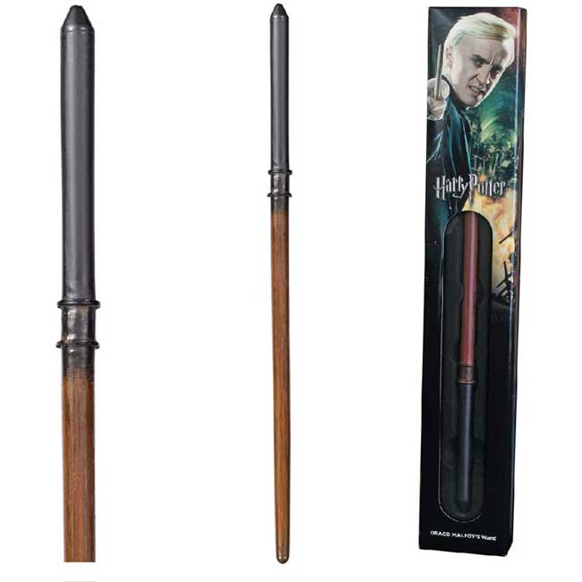 Bacchetta Draco Malfoy Official Collector Wand Noble Collection Harry Potter