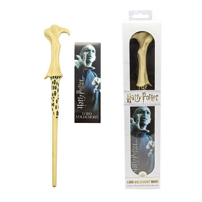 Bacchetta Voldemort con segnalibro 3D