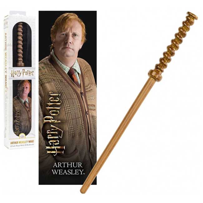 Bacchetta con segnalibro 3DArthur Weasley