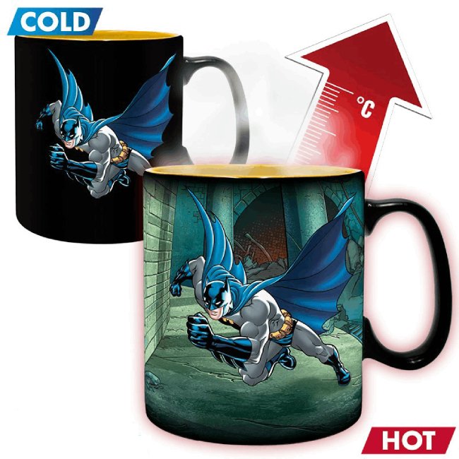 Batman e Joker tazza magica termosensibile