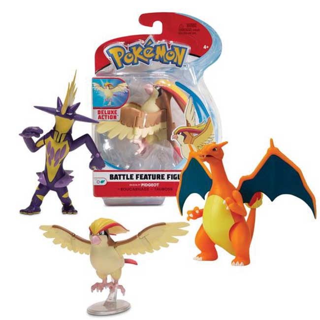 Battle Figure pokemon personaggi misti con funzione lancio