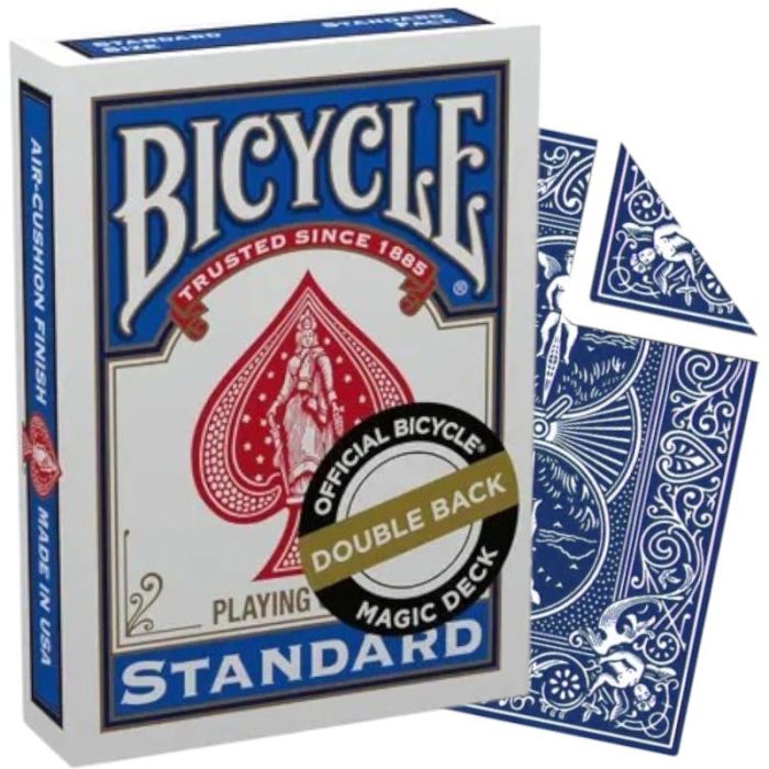 Bicycle Carte Magia Blu Double Back