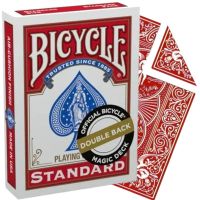 Bicycle Carte Magia Rosse Double Back