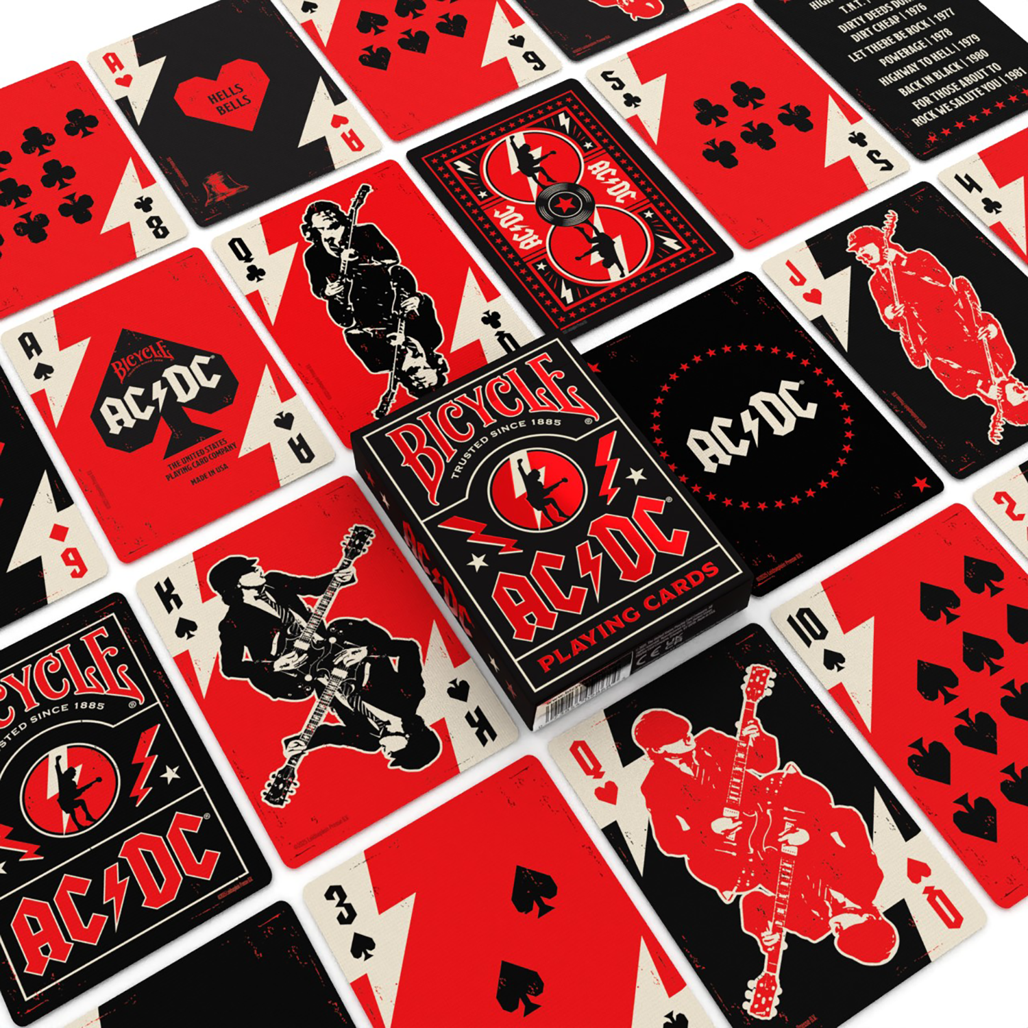 Bicycle Carte da Gioco AC DC