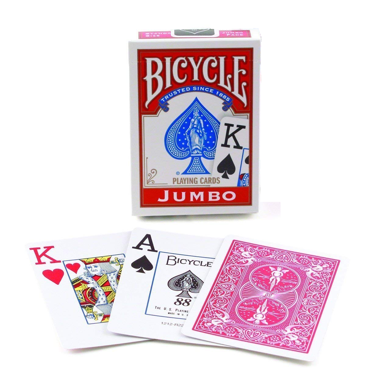 Bicycle Carte da Gioco Jumbo Rider Back