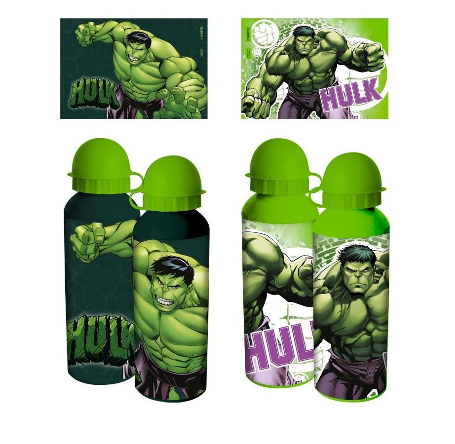 Borraccia Hulk in alluminio