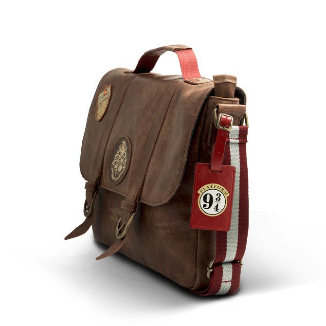 Borsa tracolla Harry Potter Hogwarts effetto pelle School of Witchcraft and Wizardry
