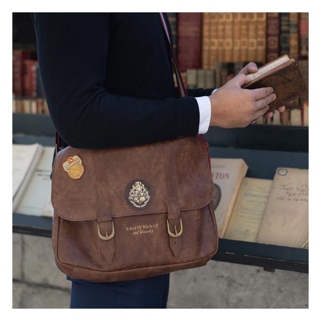 Borsa tracolla Harry Potter Hogwarts effetto pelle School of Witchcraft and Wizardry