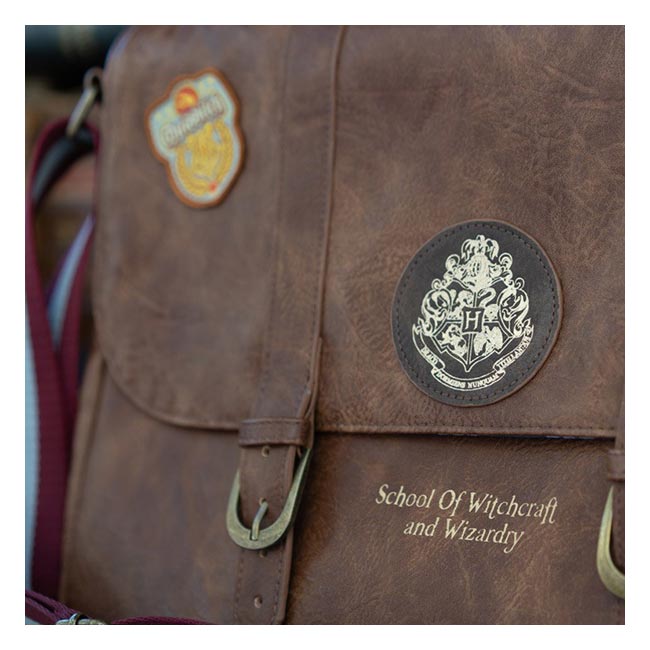 Borsa tracolla Harry Potter Hogwarts effetto pelle School of Witchcraft and Wizardry