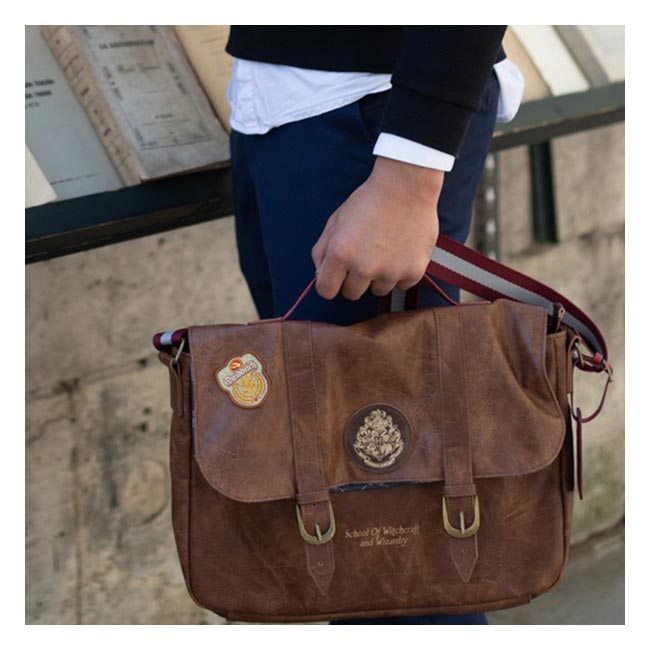 Borsa tracolla Harry Potter Hogwarts effetto pelle School of Witchcraft and Wizardry