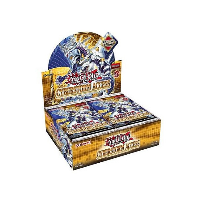 Box 24 bustine Yu Gi Oh Accesso Cybertempesta ITA