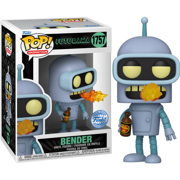 Funko Pop Bender 1757 Futurama Special Edition