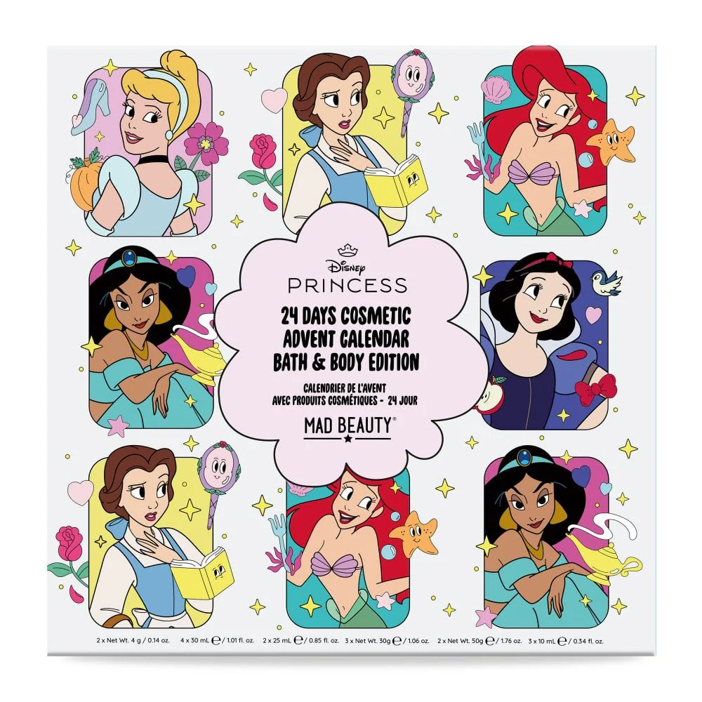Calendario Avvento Express Yourself Principesse Disney 24 giorni Mad Beauty