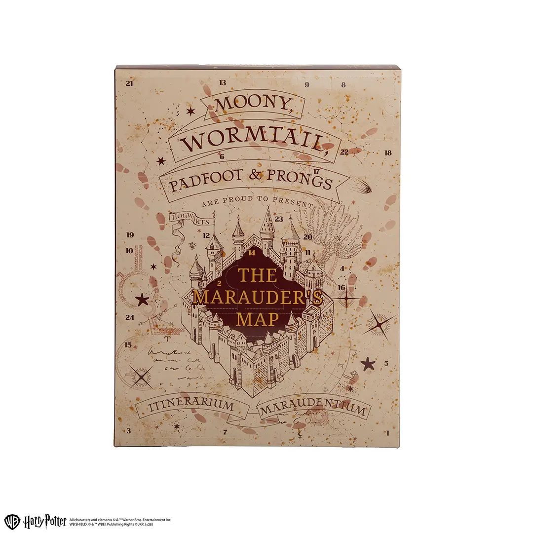 Calendario dell’Avvento Harry Potter Mappa del Malandrino 2026