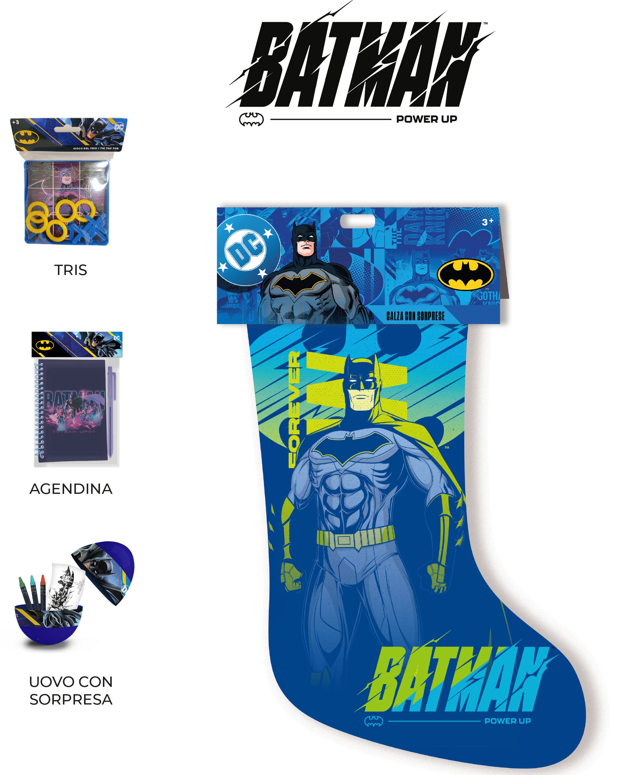 Calza Epifania con Sorprese Batman DC Comics