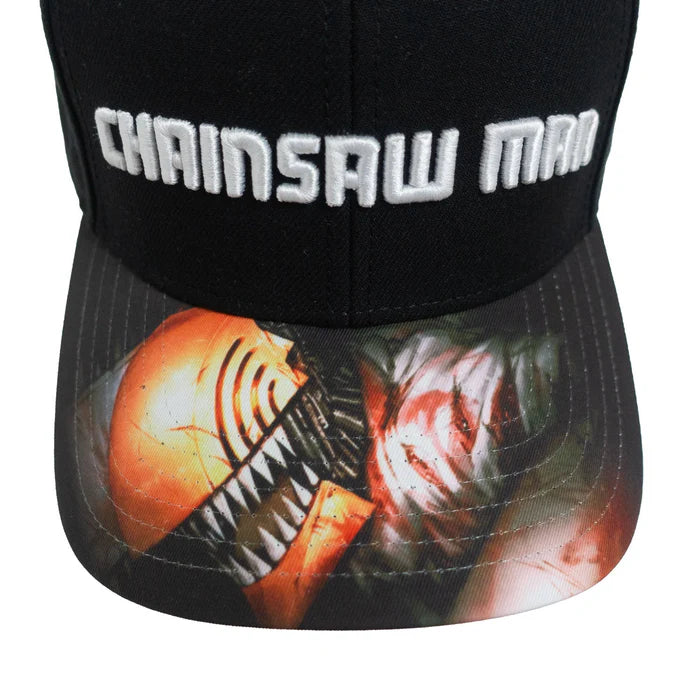 Cappello Chainsaw Man Logo Ricamato