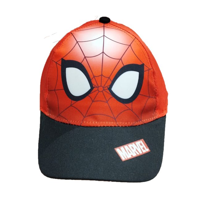 Cappello Spider Man Marvel Rosso Bambino TG 52