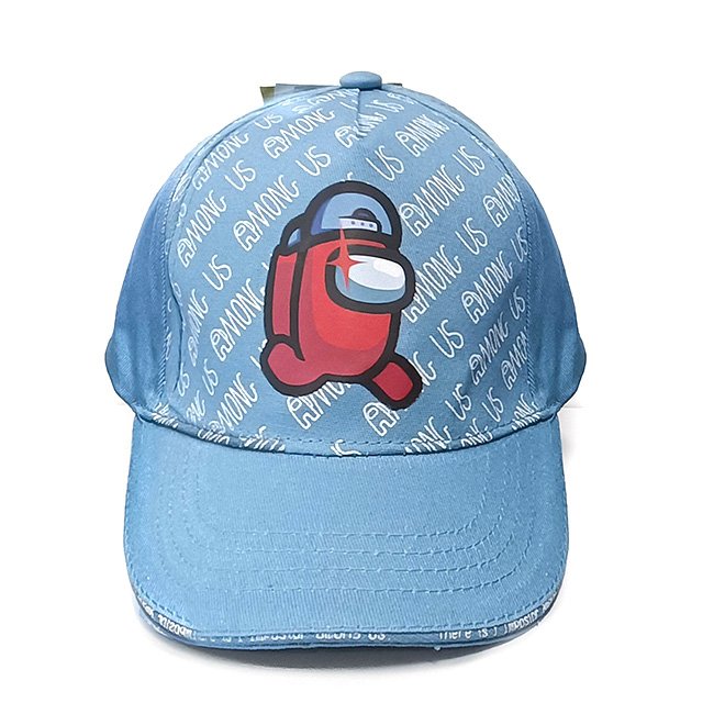 Cappello con Visiera Bambini Among Us Azzurro