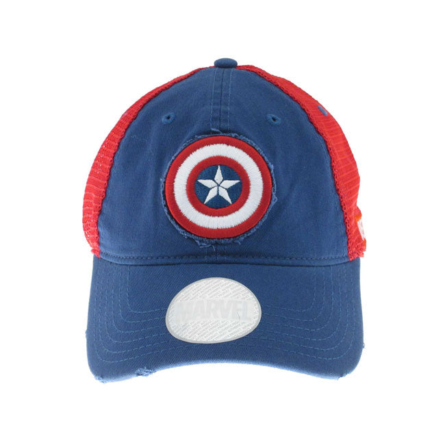 Cappello con visiera Capitan america scudo Marvel