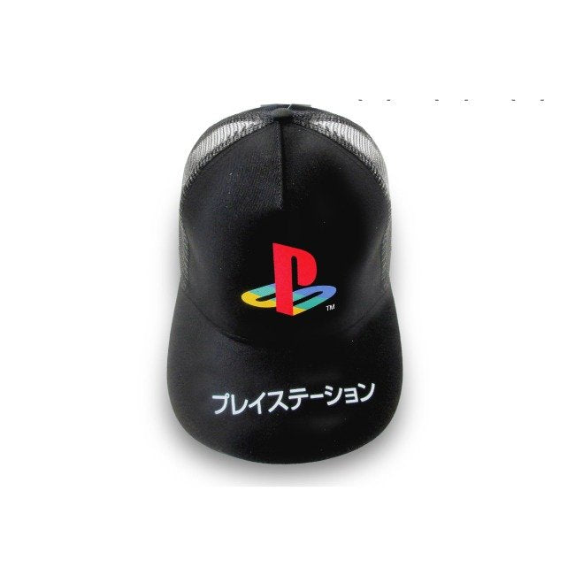 Cappello con visiera e chiusura regolabile Play Station Logo
