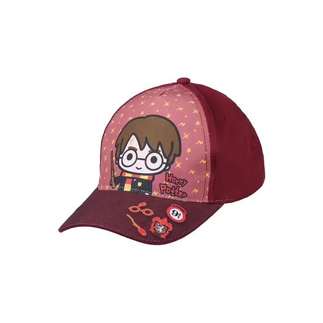 Cappello da bambini con visiera Harry Potter Chibi 53 cm 4-8 anni