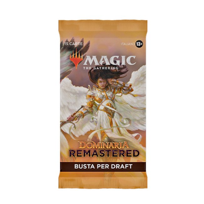 Carte Magic Dominaria Remastered Draft Booster da 15 carte