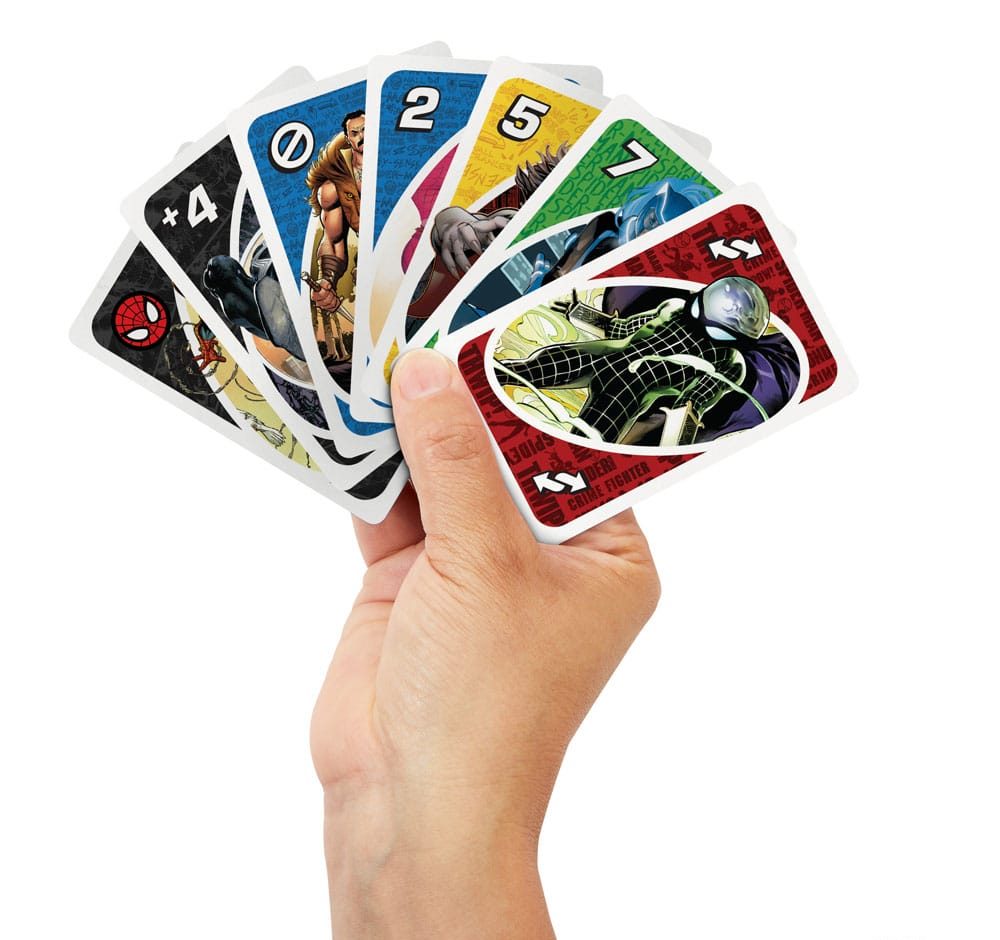 Carte UNO The Amazing Spider Man Marvel