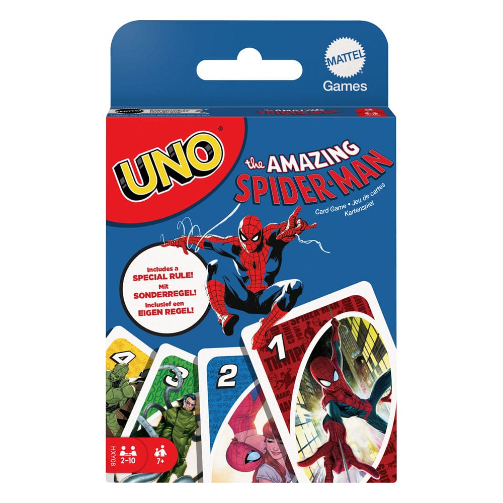 Carte UNO The Amazing Spider Man Marvel