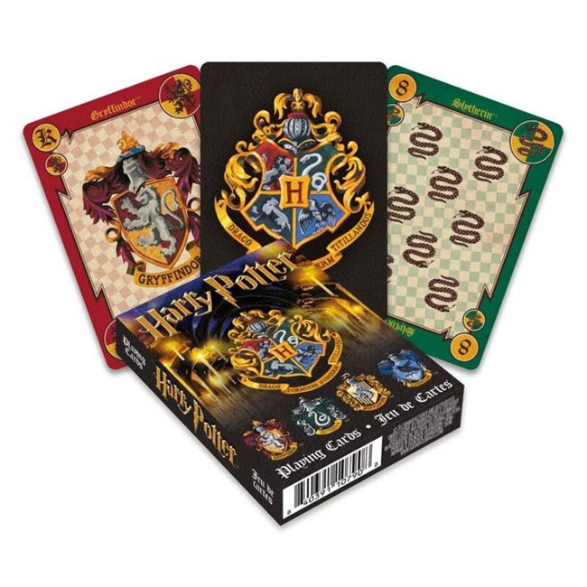 Carte da gioco Harry Potter Crest Stemmi casate