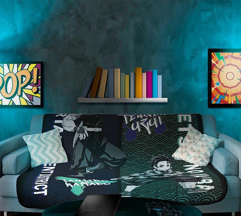 Coperta Tanjiro e Tengen Demon Slayer