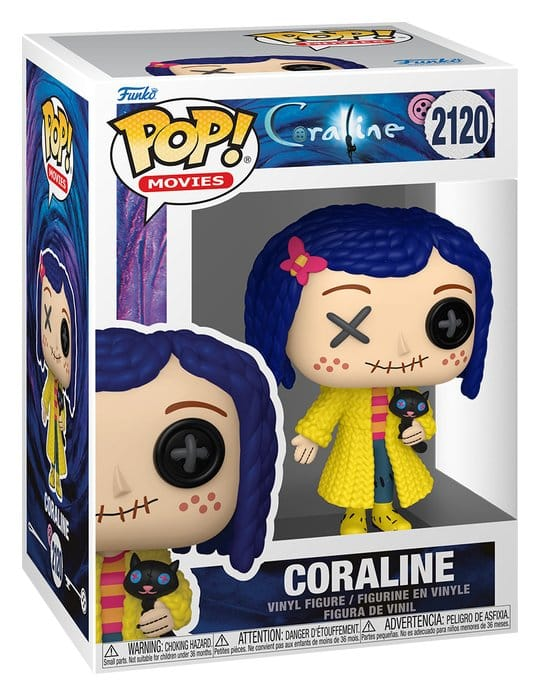 Funko Pop Coraline 2120 Patchwork – Coraline e la Porta Magica 9 cm