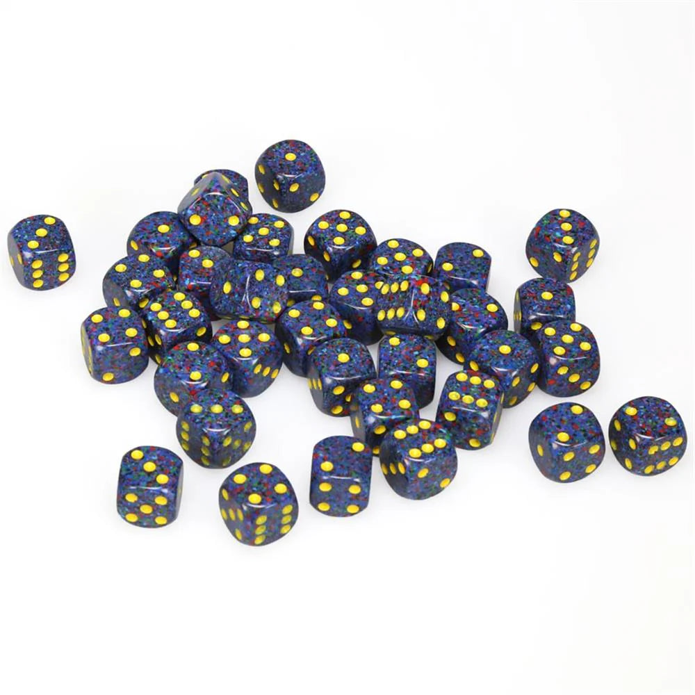 Dado Singolo D6 12mm Speckled Twilight