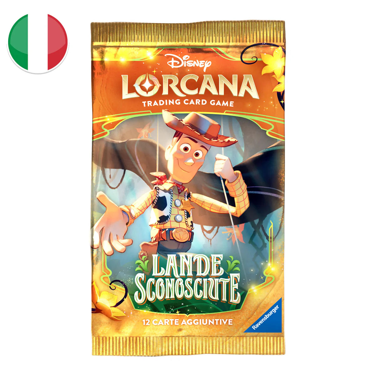 Disney Lorcana Lande Sconosciute Busta da 12 carte ITA