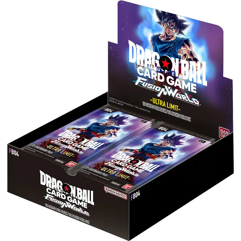 Dragon Ball Super Card Game Fusion World 04 Ultra Limit FB-04 Box da 24 buste ENG