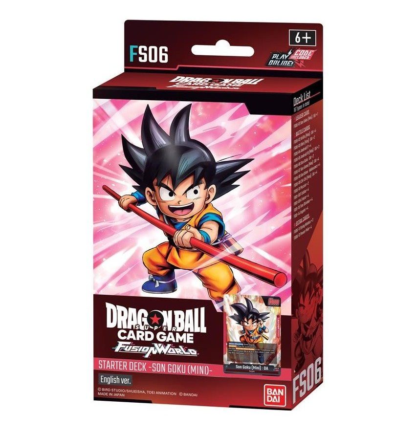 Dragon Ball Super Card Game Fusion World Starter Deck FS-06 Son Goku ENG