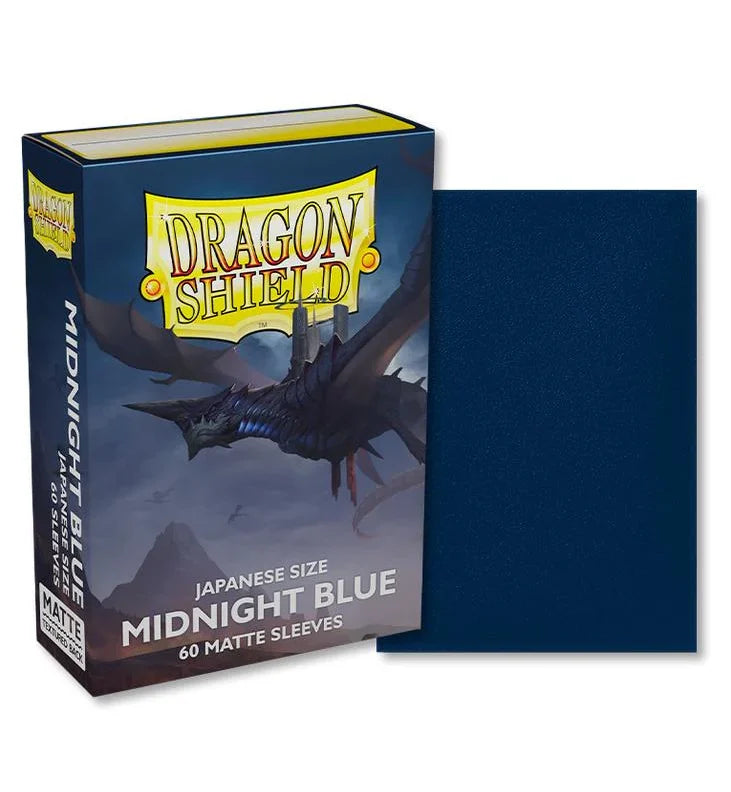 Dragon Shield 60 Bustine Protettive Japanize Size Midnight Blue T iin Alon