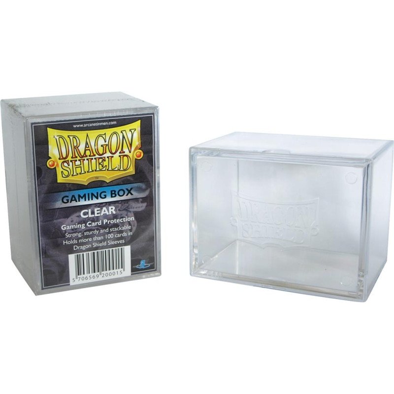 Dragon Shield Scatola Porta Carte Trasparente