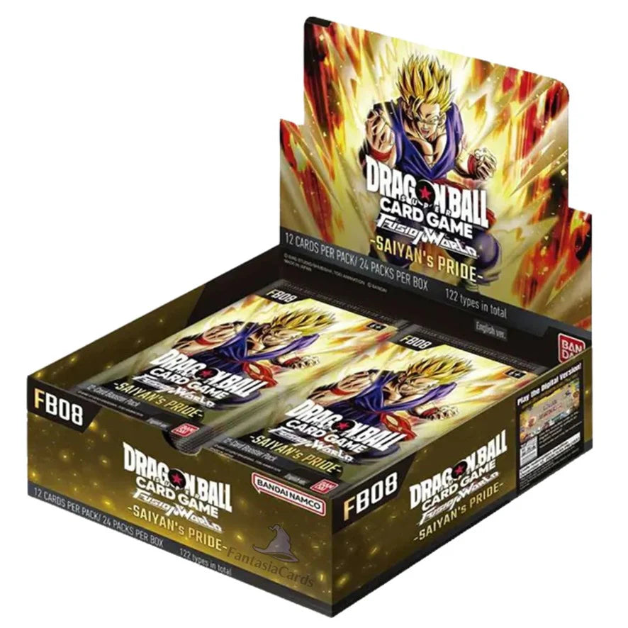 Dragon Ball Super Card Game Fusion World 08 Saian's Pride FB-08 Box da 24 buste ENG