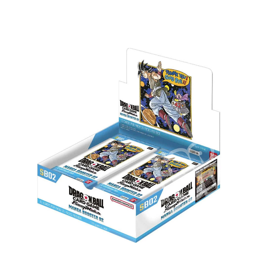 Dragon Ball Super Card Game Fusion World Manga Buster Pack SB-02 Box da 24 buste ENG