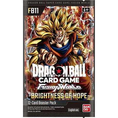 Dragon Ball Super Card Game Fusion World - Brightness of Hope FB-11 Buste da 12 carte ENG