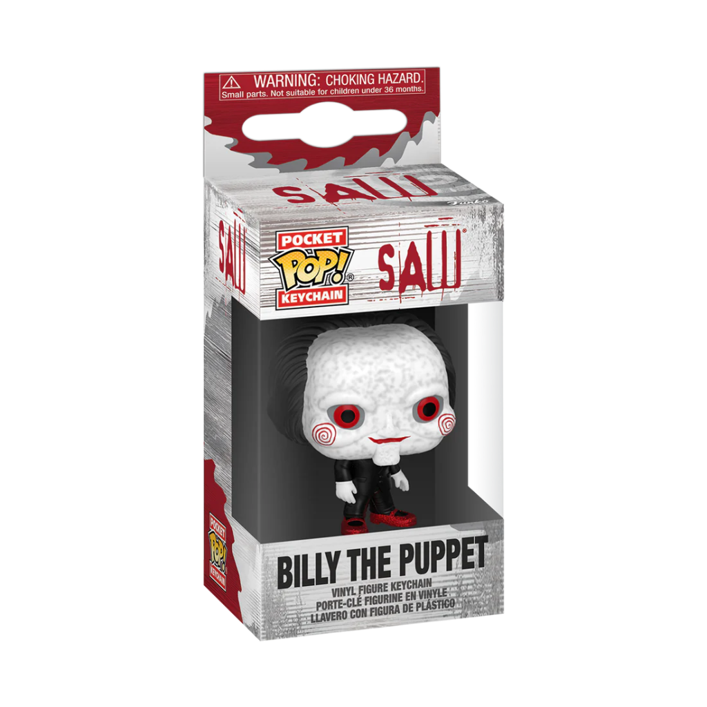 Funko Pocket Keychain Saw Billy the Puppet Portachiavi
