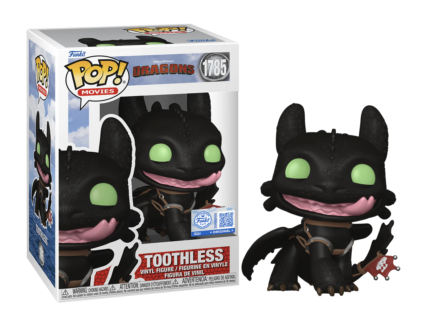 Funko POP Toothless 1785 Dragon Trainer Special Edition