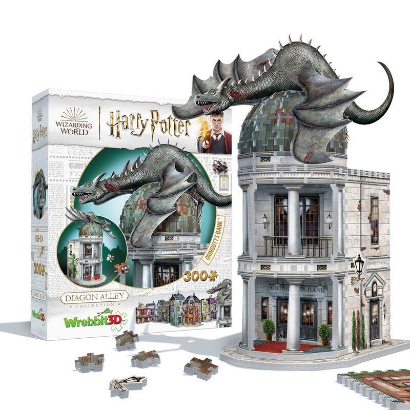 Puzzle 3D - Gringotts Bank - HARRY POTTER -300 Pz