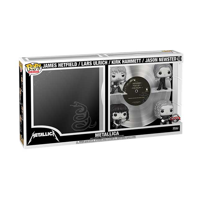 Funko Pop special Metallica album Metallica 18