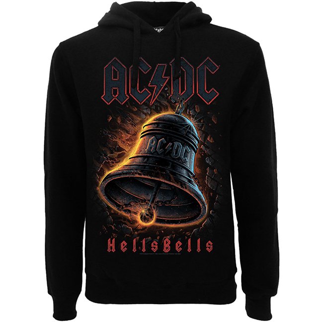 felpa con cappuccio AC DC Hells Bells