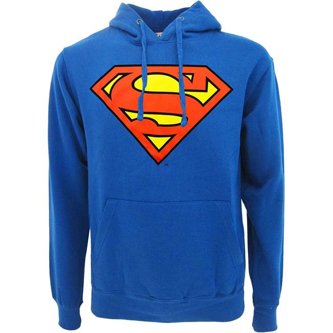Felpa Superman DC Blu