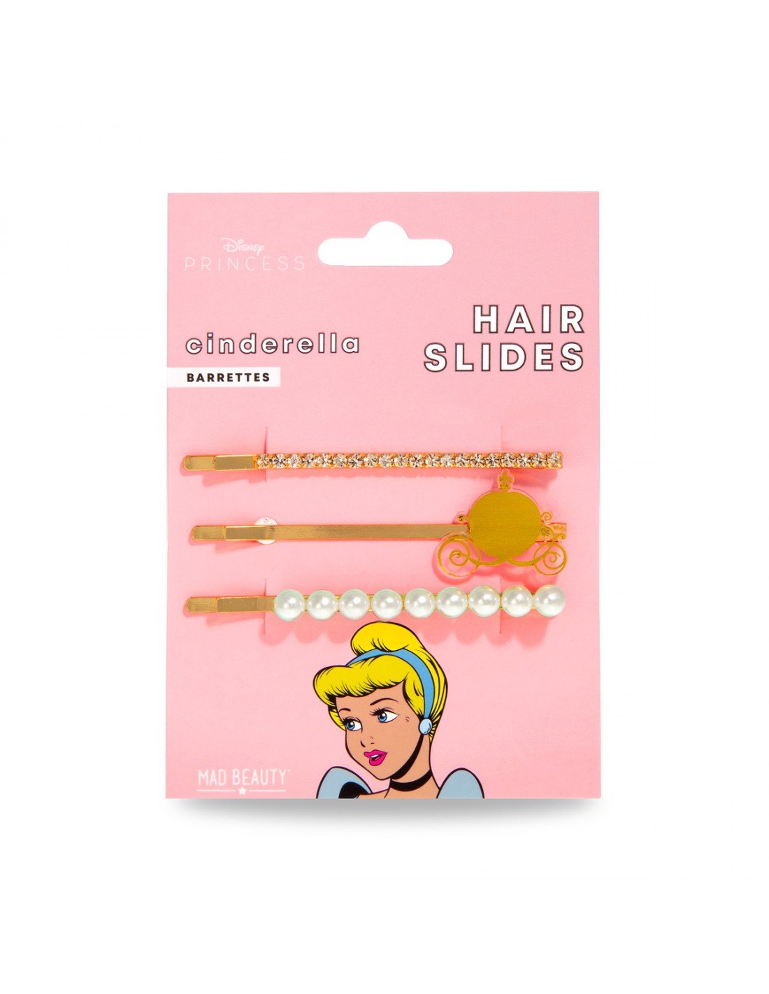 Fermagli capelli principessa Cenerentola Mad Beauty Principesse Disney