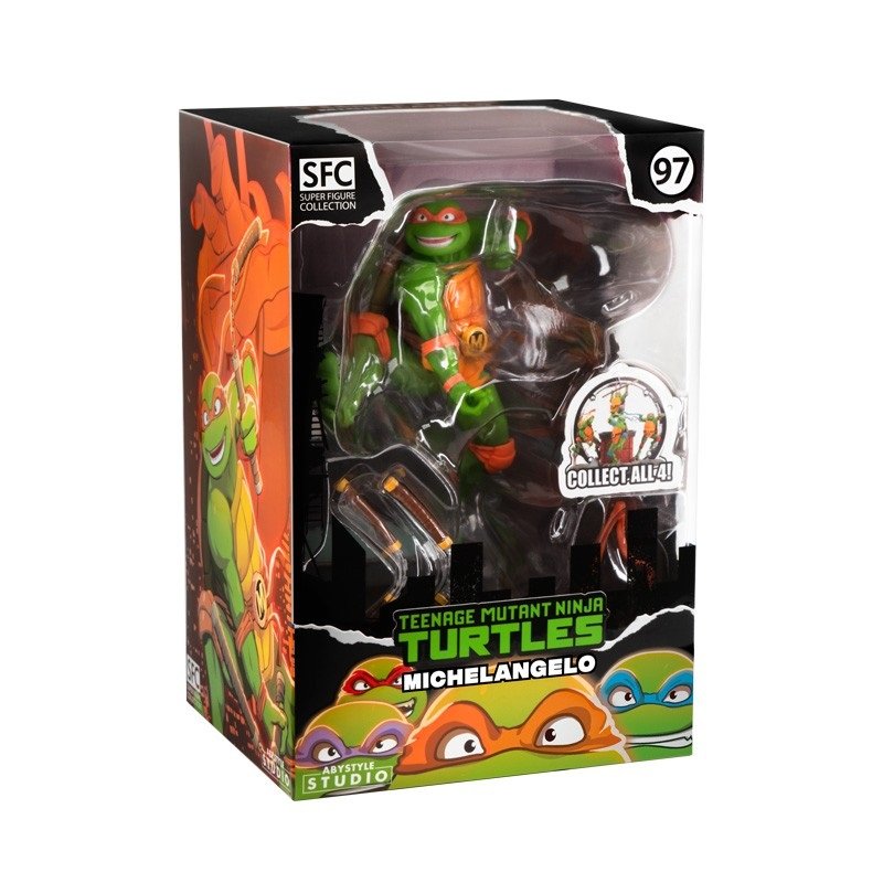 Figure Michelangelo Tartarughe Ninja SFC