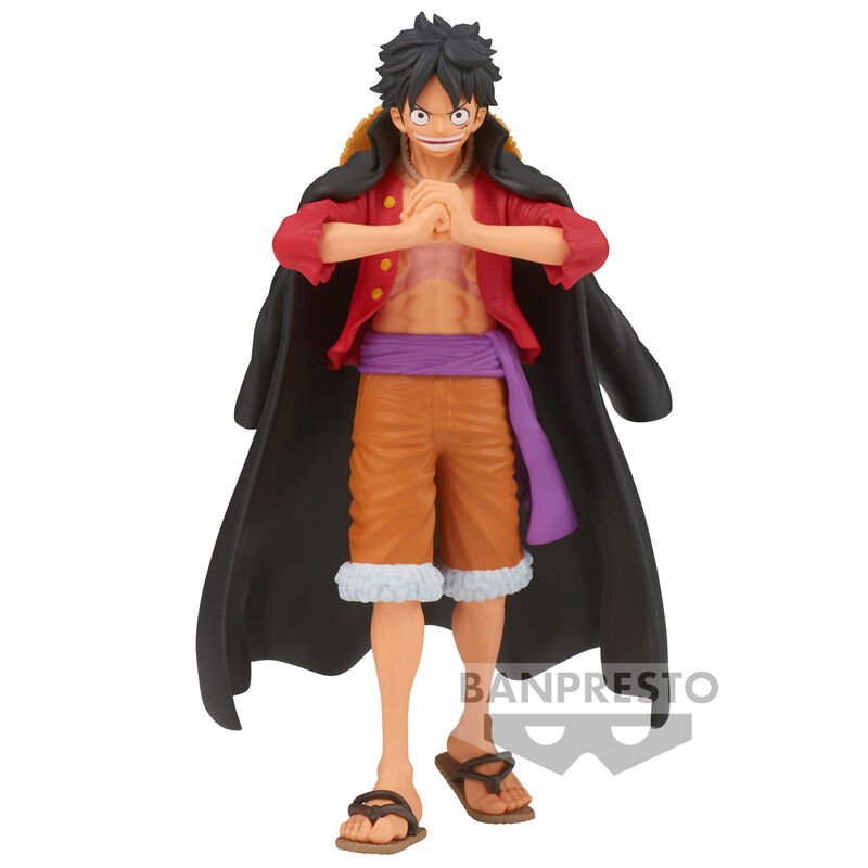 Figure Monkey D Luffy One Piece The Shukko Special 14 cm Special Edition per l'anniversario dei 25 anni