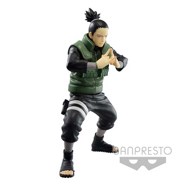 Figure Nara Shikamaru Vibration Stars Naruto Shippuden Banpresto Bandai
